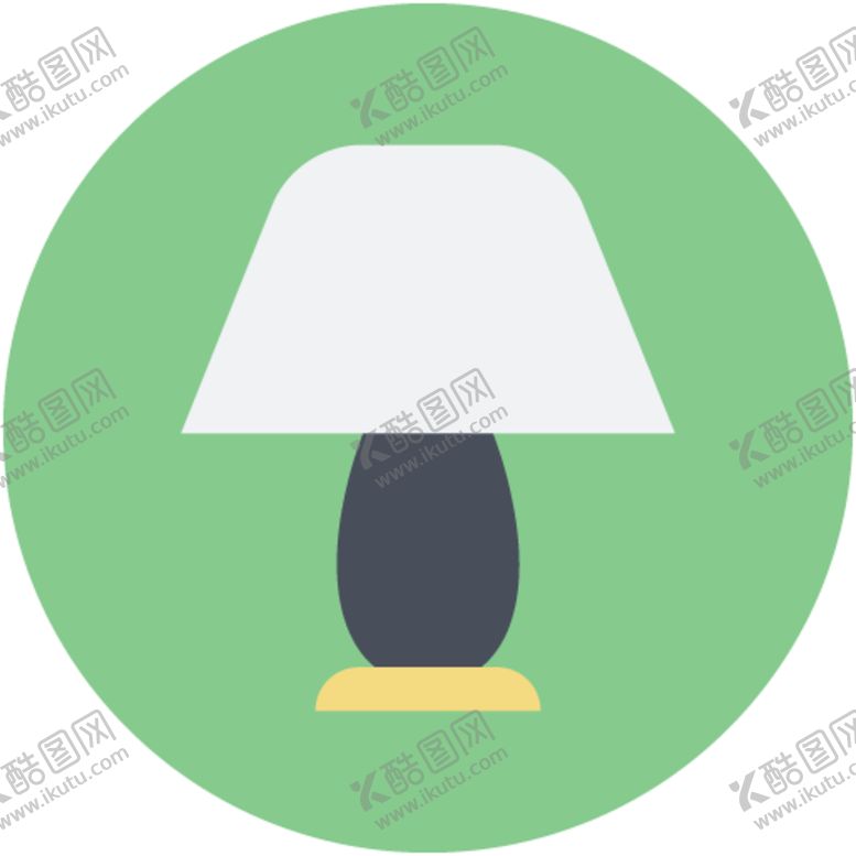 编号：56022109220952281510【酷图网】源文件下载-台灯图标