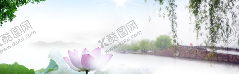 编号：40842109191838415041【酷图网】源文件下载-国画荷花