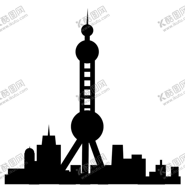 编号：78129509120855088951【酷图网】源文件下载-城市剪影