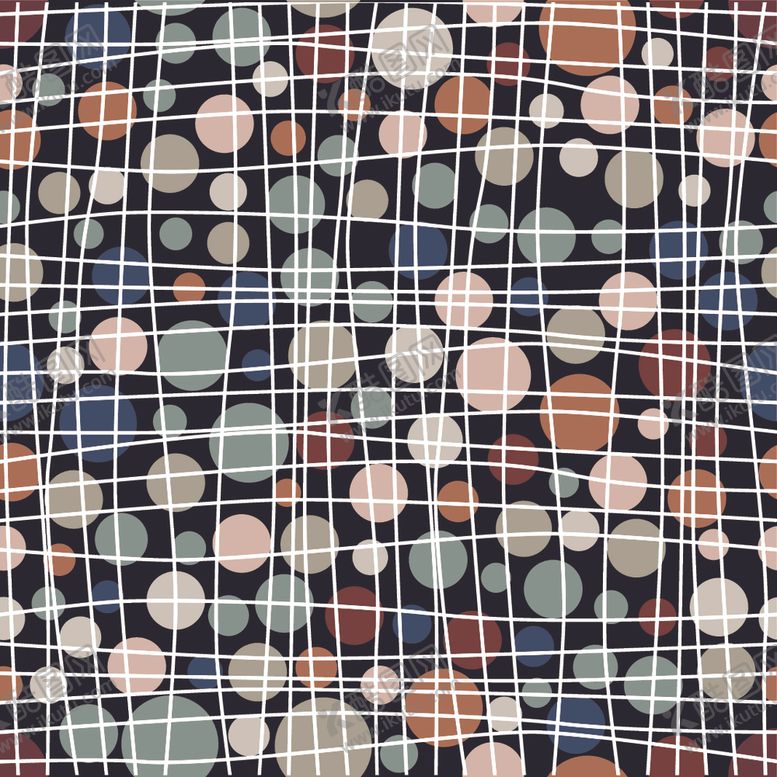 编号：93047410061138196702【酷图网】源文件下载-手绘花纹印花