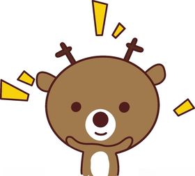 小清新动物可爱斑马咪