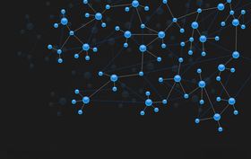 分子背景矢量图片化学抽象图片AI素材