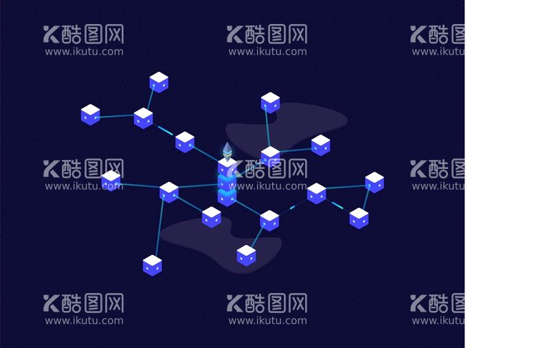 编号：96433711180731513287【酷图网】源文件下载-2.5D区块链