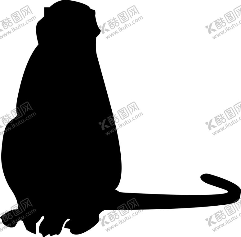编号：43650605160313533345【酷图网】源文件下载-动物剪影