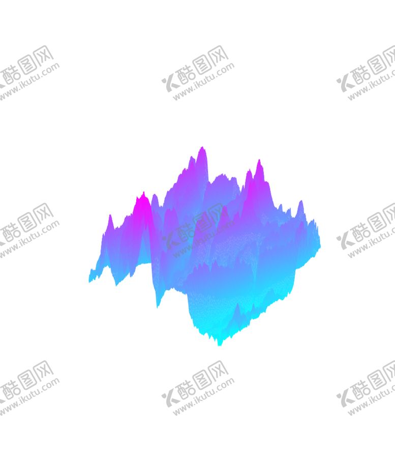 编号：19207904170559576570【酷图网】源文件下载-抽象山峰