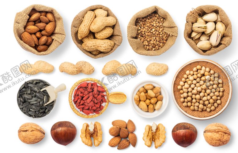 编号：27139009130506518143【酷图网】源文件下载-坚果花生杏仁开心果元素