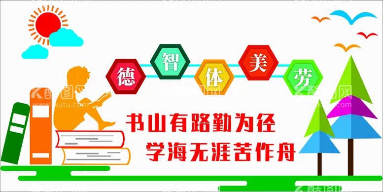 编号：42348912062046483126【酷图网】源文件下载-校园文化墙