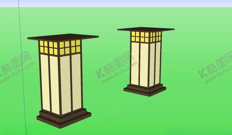 编号：88267306190632578254【酷图网】源文件下载-园林灯