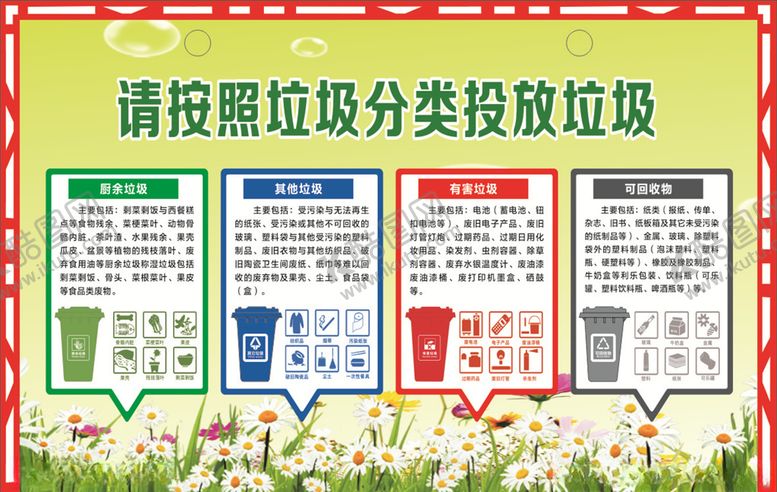 编号：77550106281815407314【酷图网】源文件下载-垃圾分类