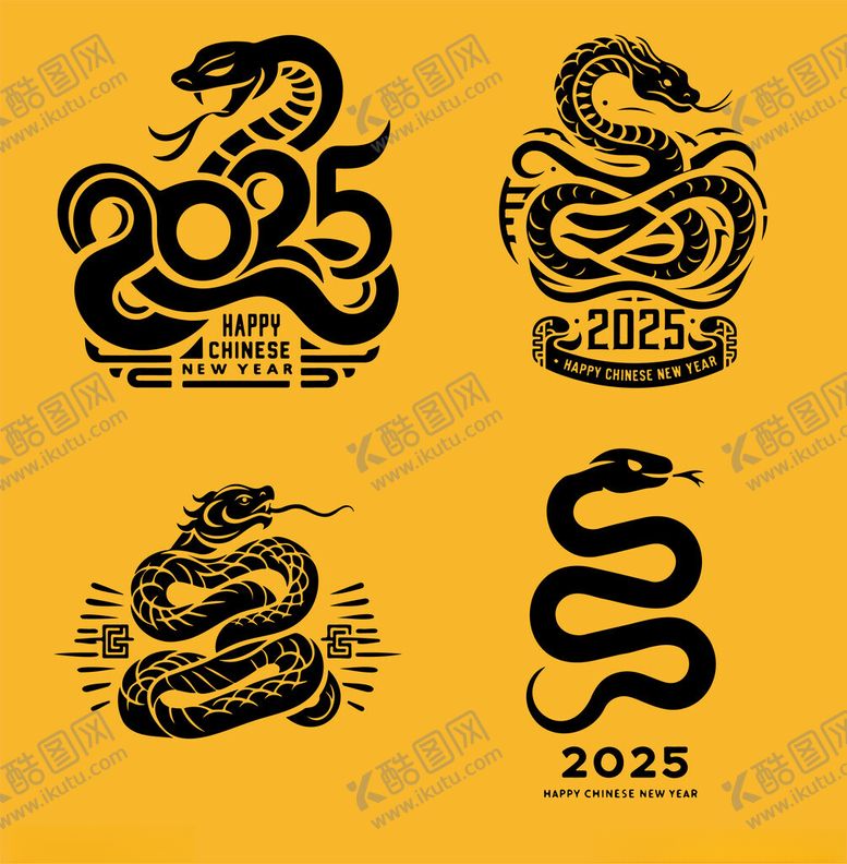 编号：30753701281017003692【酷图网】源文件下载-2025蛇年素材