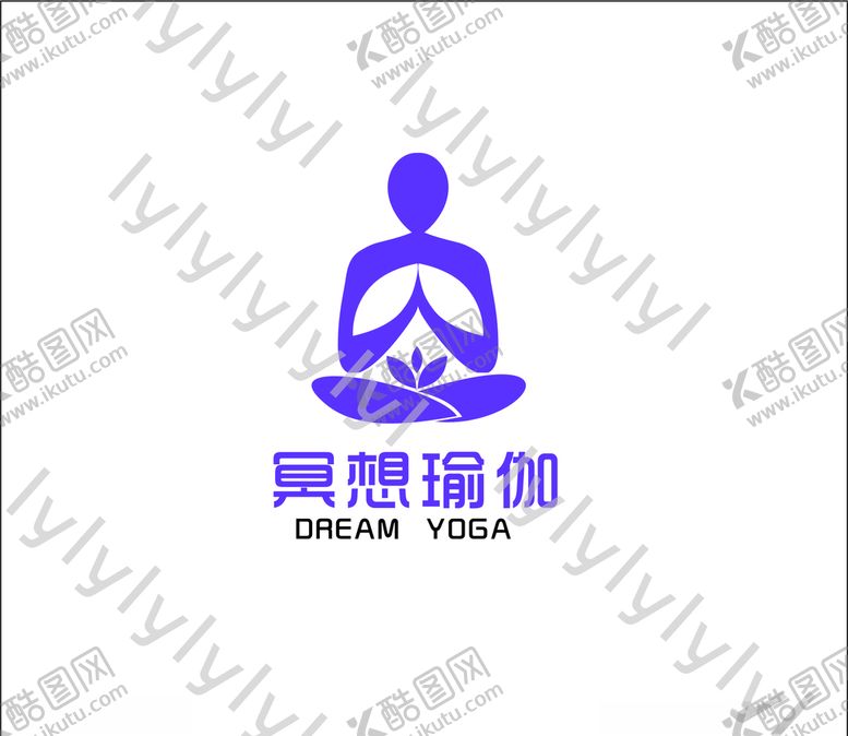 编号：29492505150315512496【酷图网】源文件下载-瑜伽logo