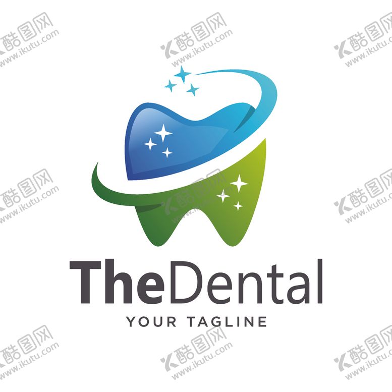 编号：43823707041257186256【酷图网】源文件下载-牙齿logo