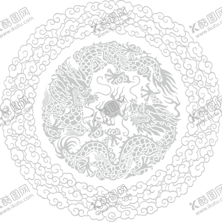 编号：68312004190104438989【酷图网】源文件下载-中国风金色龙元素