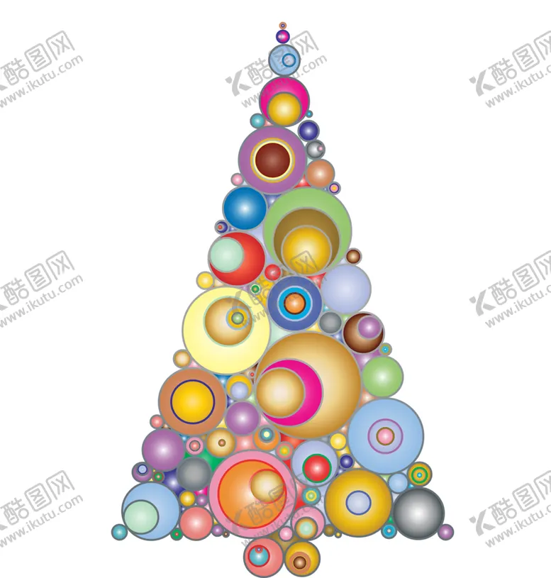 编号：95114310290121065750【酷图网】源文件下载-圣诞树