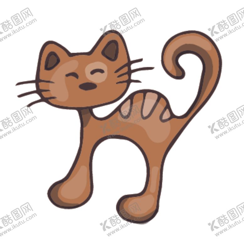 编号：63218007090419373169【酷图网】源文件下载-卡通动物猫咪图案