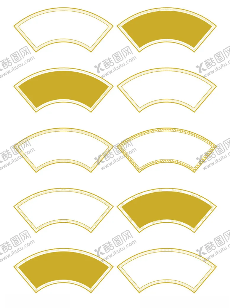编号：65226003062145559169【酷图网】源文件下载-扇形边框