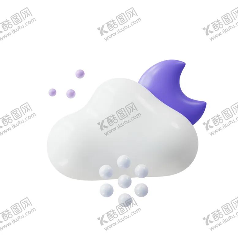 编号：65257601260954332974【酷图网】源文件下载-3D图标素材天气