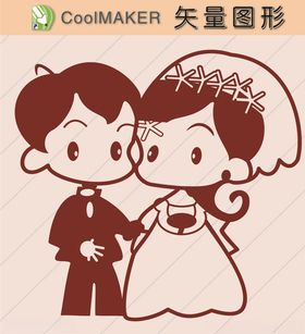 剪纸壁纸爱情装饰花纹