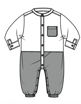 服装款式效果图T恤夹克衣