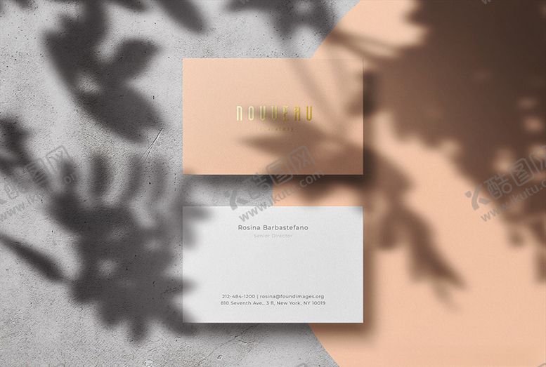 编号：85274409230233059211【酷图网】源文件下载-名片样机