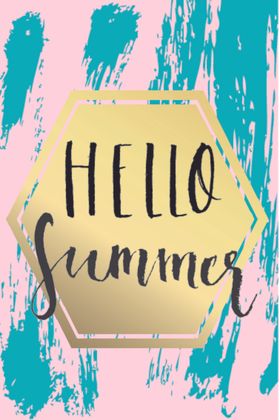 小清新水彩创意海报