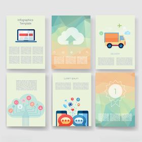 科技主题宣传页设计模板