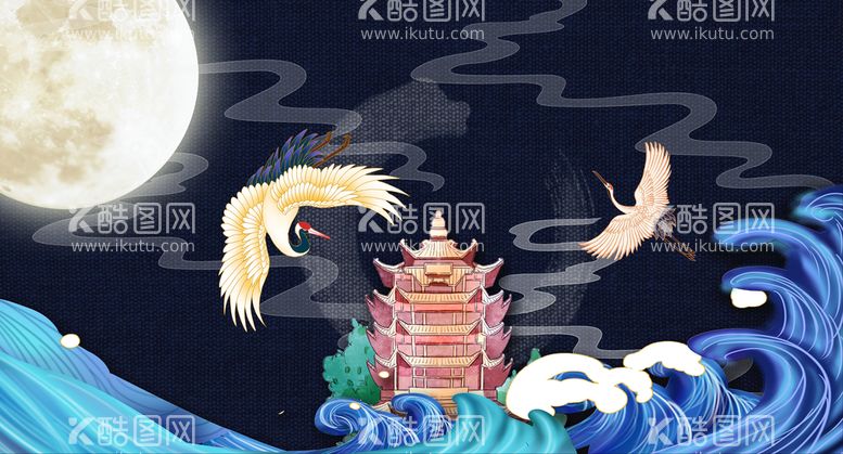 编号：49156209300255237369【酷图网】源文件下载-国潮背景