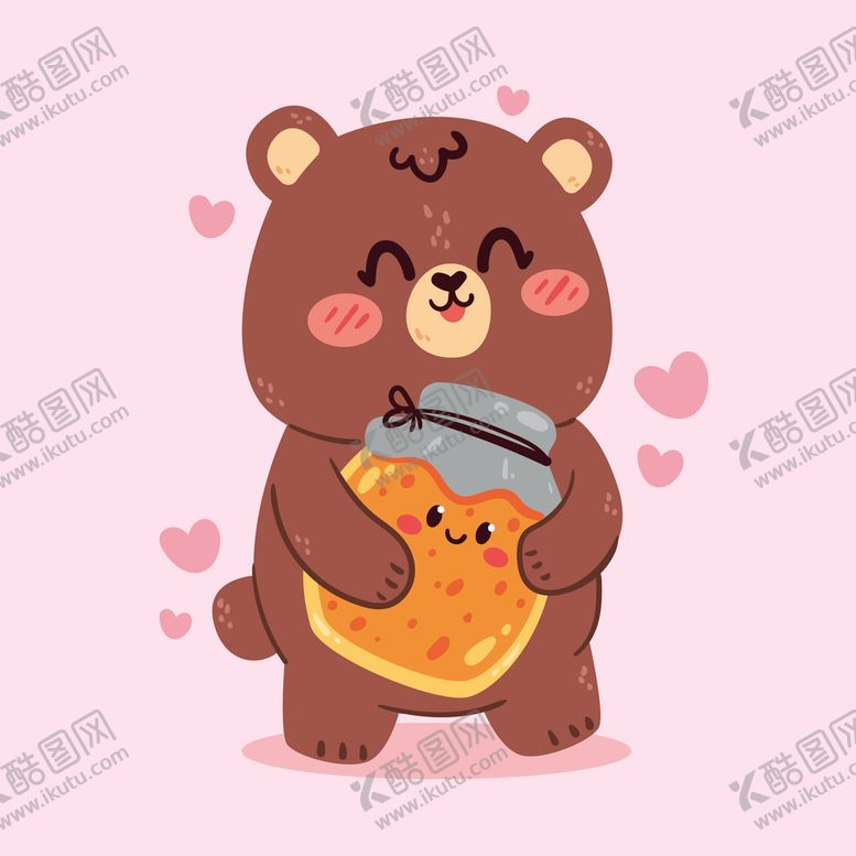 编号：83029001291907485996【酷图网】源文件下载-卡通小熊