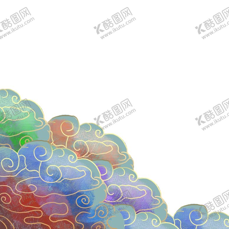 编号：48765705090834409666【酷图网】源文件下载-云纹线条
