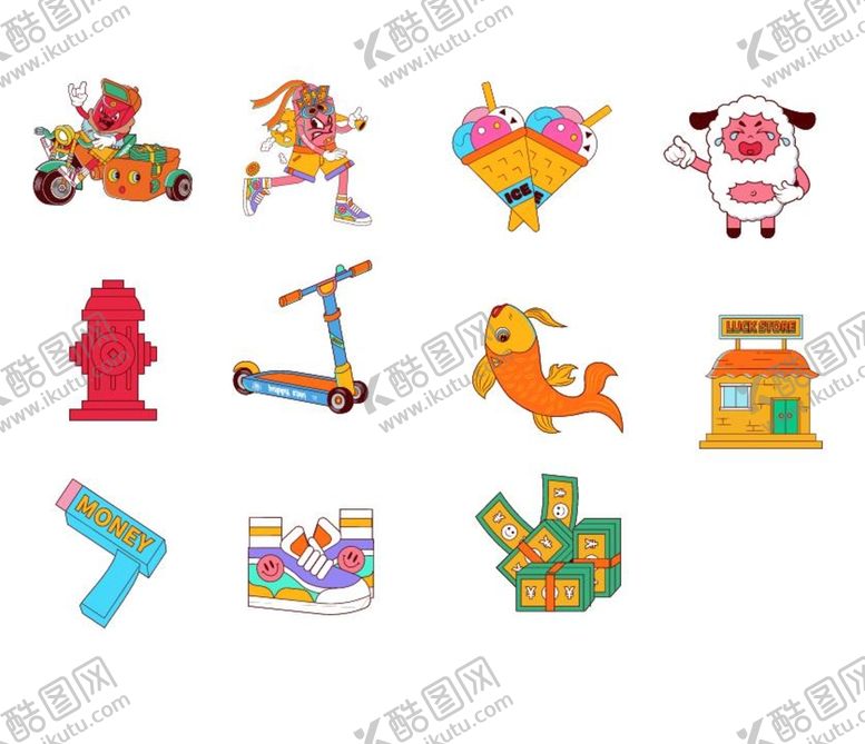 编号：31565201180741433841【酷图网】源文件下载-品牌国潮红包锦鲤插图插画