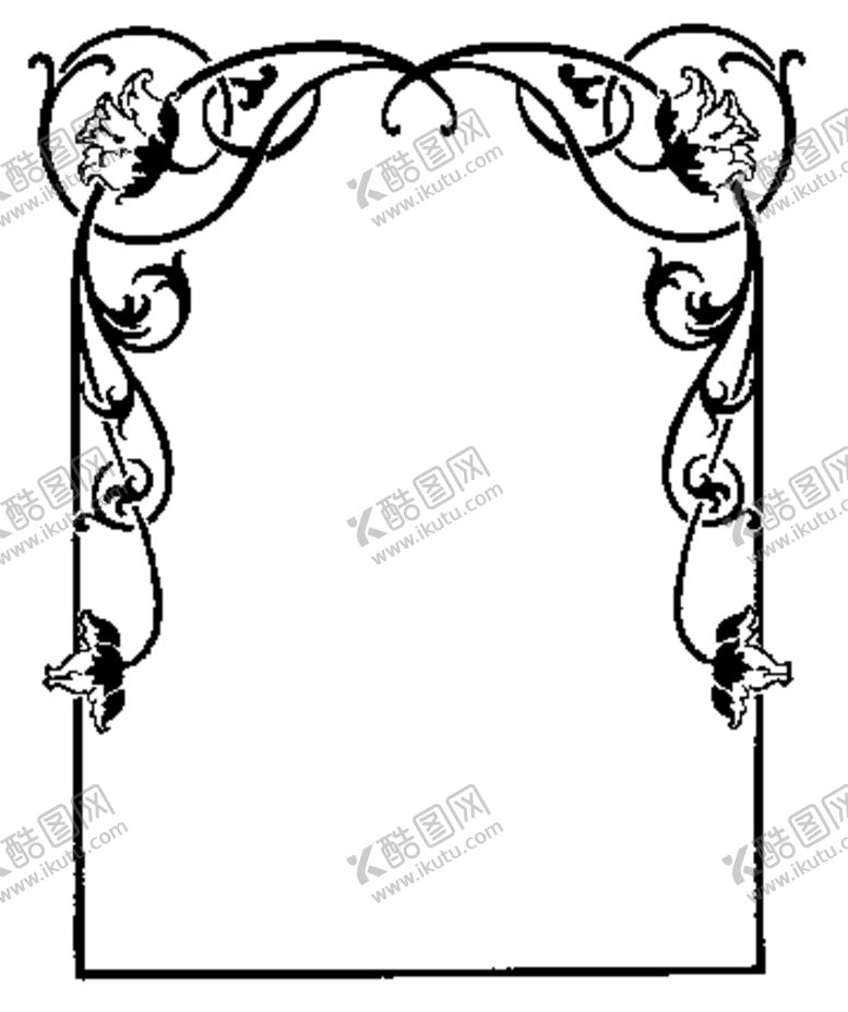 编号：91837710041843034358【酷图网】源文件下载-镂空花图案