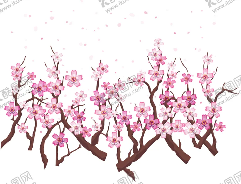 编号：75204006272042516834【酷图网】源文件下载-樱花装饰素材