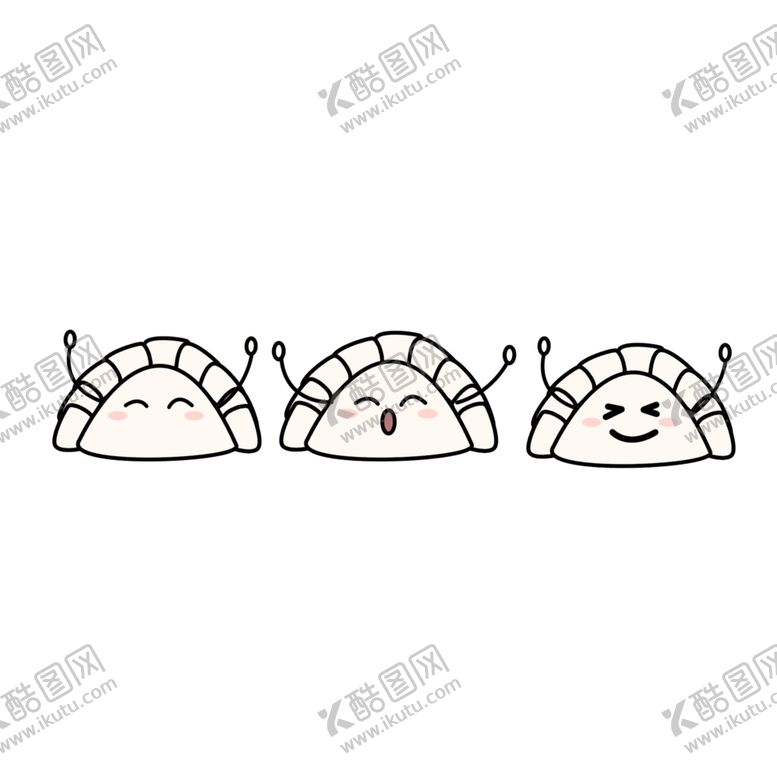 编号：76153010012245317378【酷图网】源文件下载-饺子