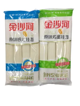 金沙河原味银丝鸡蛋爽滑挂面