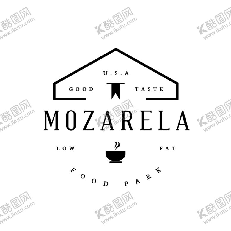 编号：16410309261320538484【酷图网】源文件下载-简易线性logo