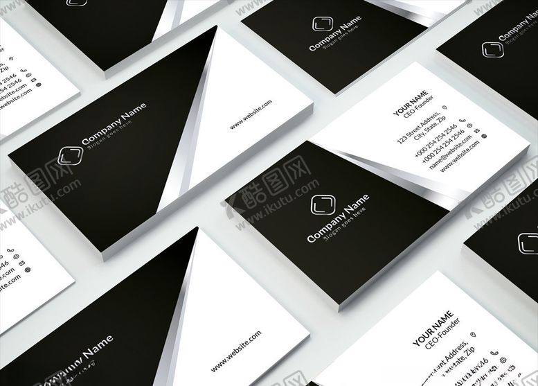 编号：53702310050244518860【酷图网】源文件下载-矢量名片模板