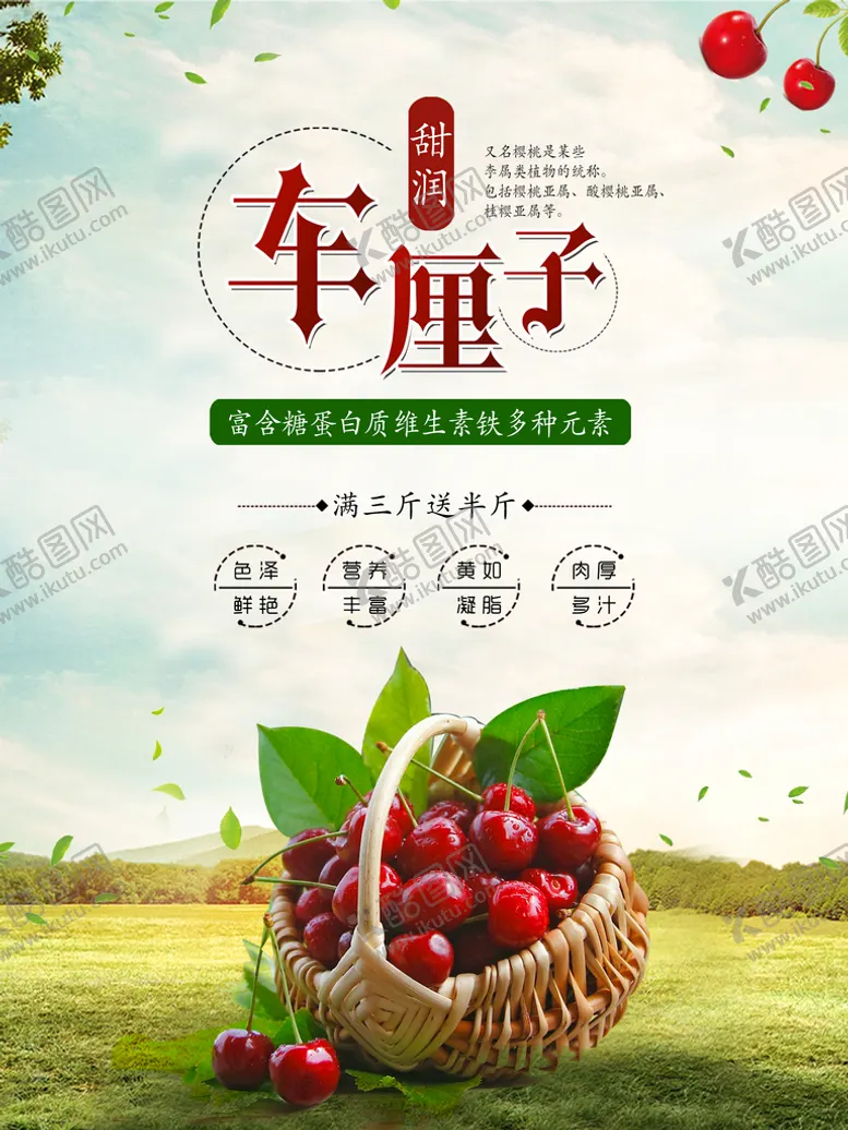 编号：72895410081931224356【酷图网】源文件下载-车厘子