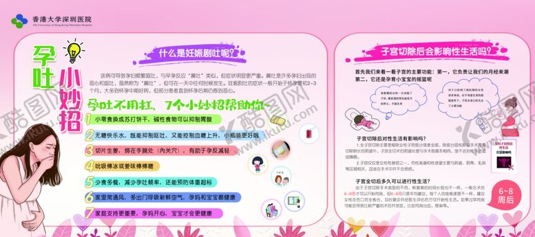 编号：53899707080827323211【酷图网】源文件下载-女性健康知识宣传页展示