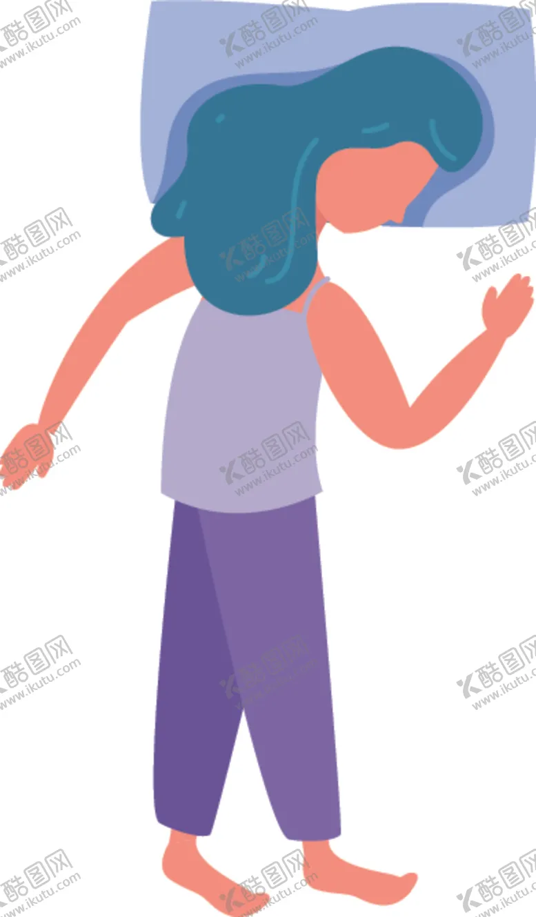 编号：22465304301520583100【酷图网】源文件下载-睡觉姿势