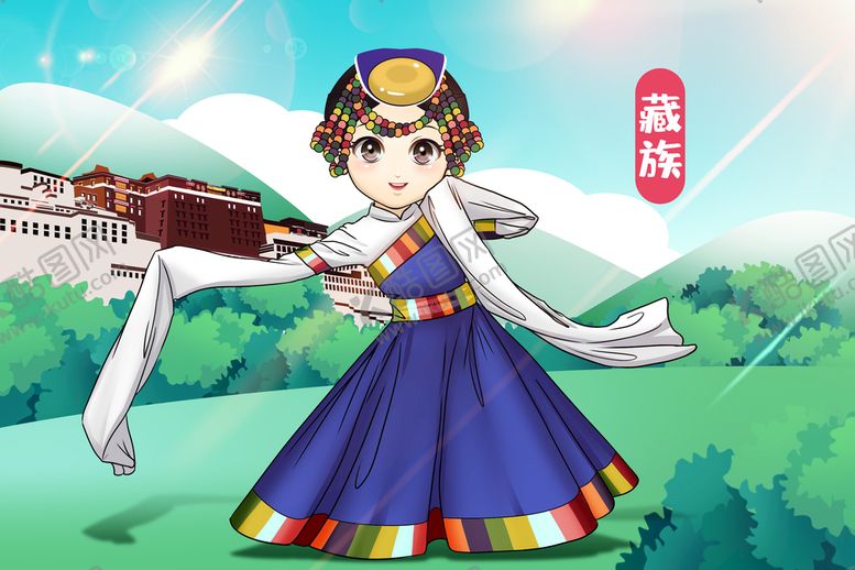编号：79043210082341474698【酷图网】源文件下载-藏族