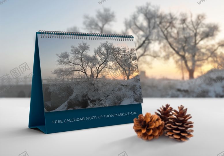 编号：38145009151625508322【酷图网】源文件下载-日历台历展示效果图样机