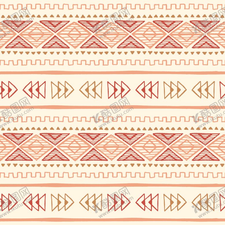 编号：57933010072111395471【酷图网】源文件下载-波西米亚传统花纹图案