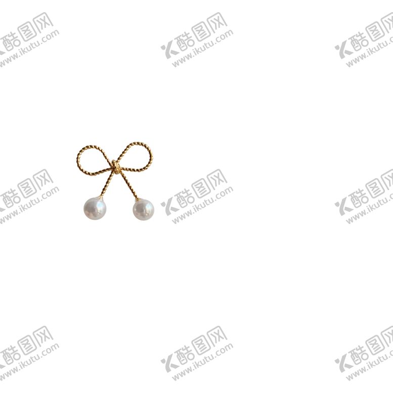 编号：79437709170239231054【酷图网】源文件下载-绳结珠子耳坠