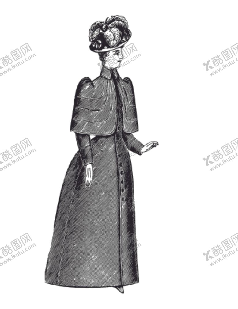 编号：12277307090715264816【酷图网】源文件下载-欧式古典人物女子