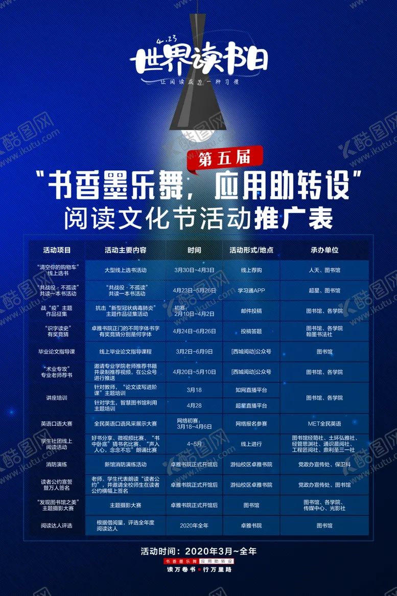 编号：52201206250123362681【酷图网】源文件下载-读书日