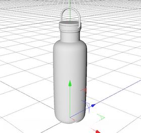 C4D模型水杯