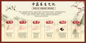 中医养生文化宣传栏