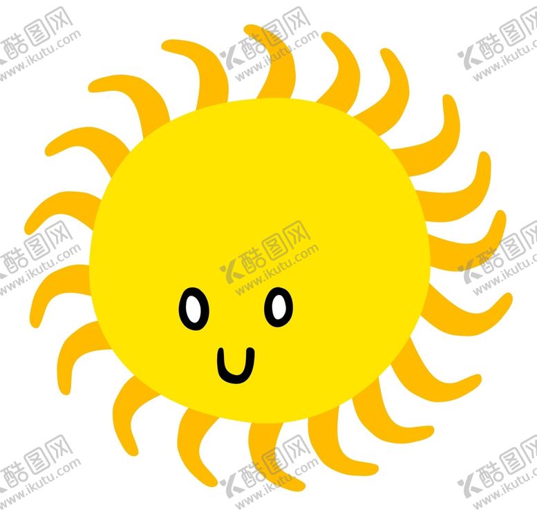 编号：35628401191506311494【酷图网】源文件下载-卡通太阳