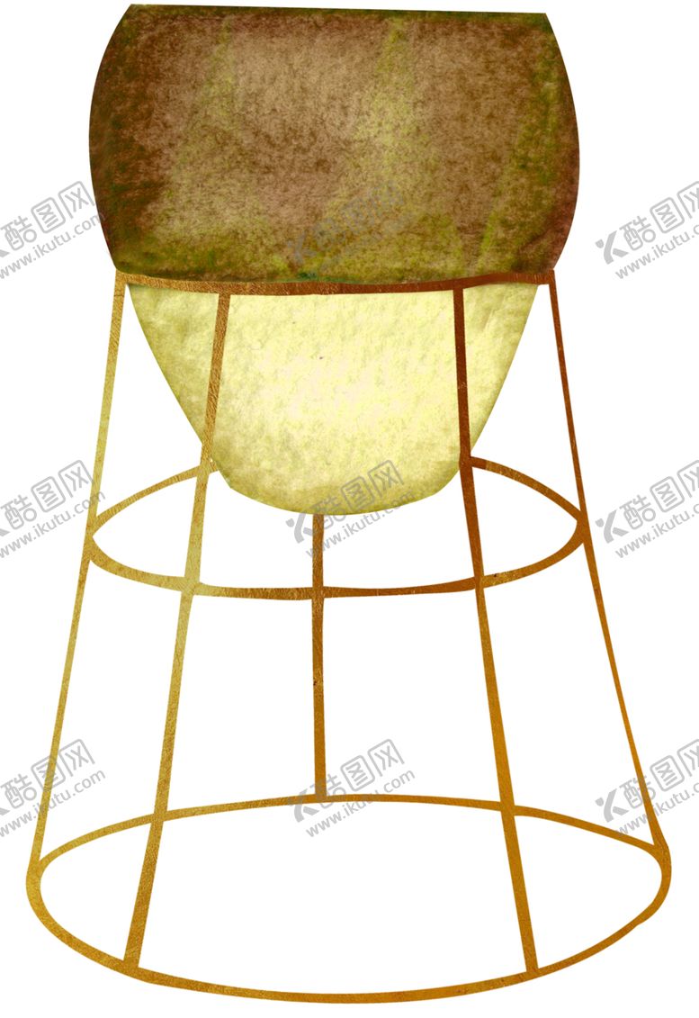 编号：10277010051407109903【酷图网】源文件下载-水彩花架