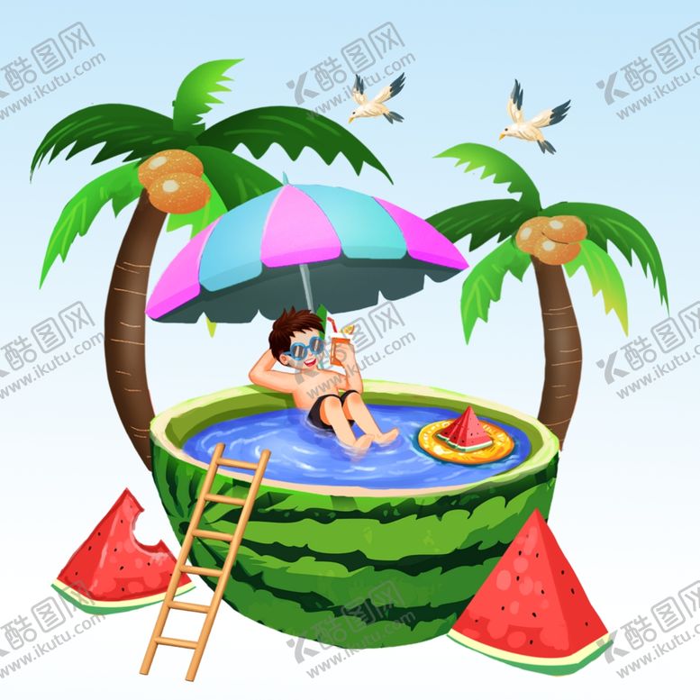 编号：80564902171216167142【酷图网】源文件下载-降温防暑